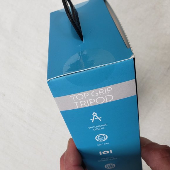 Bower Cold Shoe Mount 360 Degree Pan Top Grip Mini Smartphone Tripod New Sealed - Picture 5 of 9